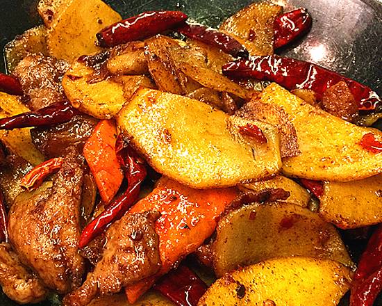 Griddle Sliced Potato (干锅土豆片)
